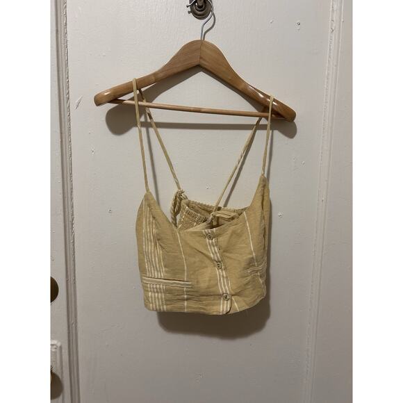 Free People Casual Friday Pampas Striped Two Piece Co-ord Set Crop‎ Tank | L - Picture 3 of 7